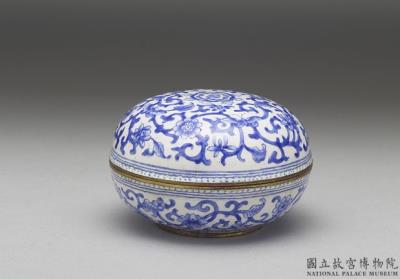 图片[2]-Copper box with painted enamel decor, Qing dynasty, Qianlong reign (1736-1795)-China Archive